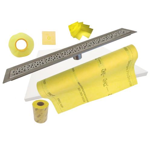 PSC Shower Linear Drain Kit